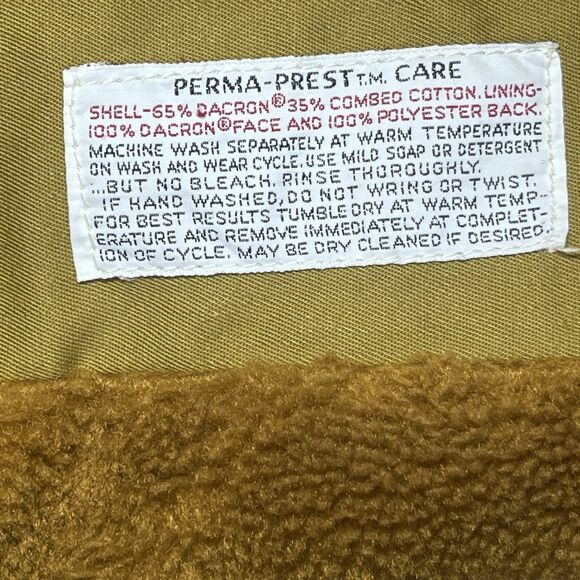 Vintage 60s Sears Sportswear Sherpa Lined Barn Coat Men's 48 X Tall EUC - Picture 5 of 9